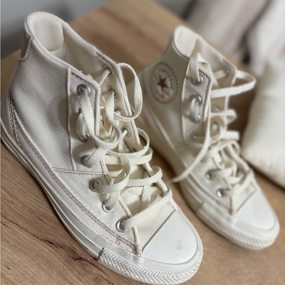 Converse Cream Sneakers